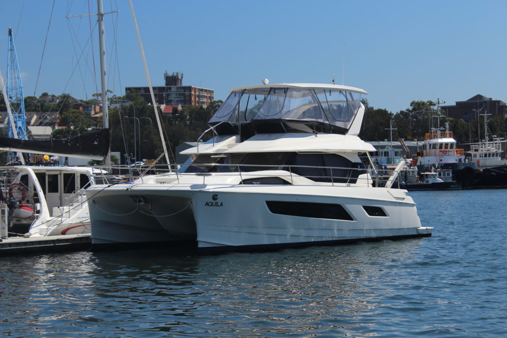 Aquila 44 in Rozelle Marina