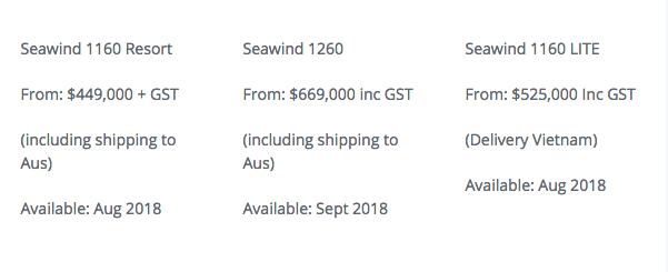 Seawind Sale!