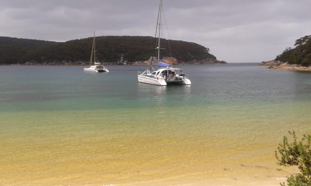 Caravanserai in Refuge Cove Wilsons Prom