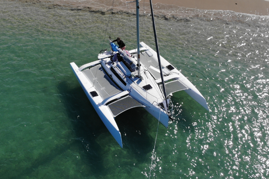 Corsair 760 Trimaran description image