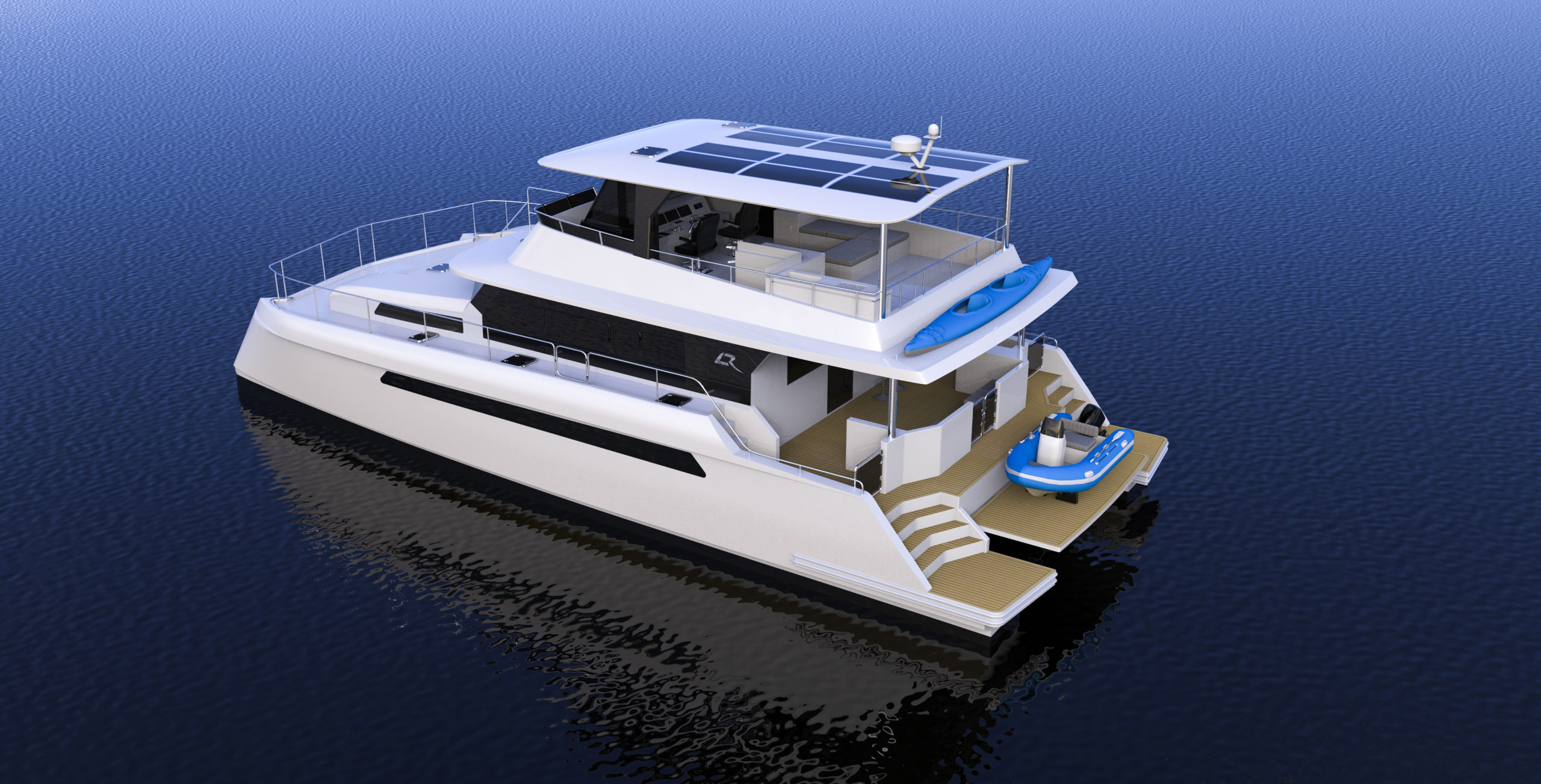 Longreach 58 Power Catamaran description image