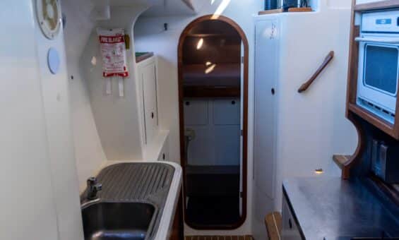 Galley-and-aft-cabin