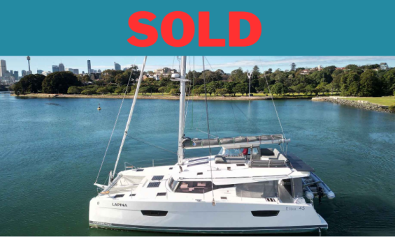 SOLD- Lapina Fountaine Pajot